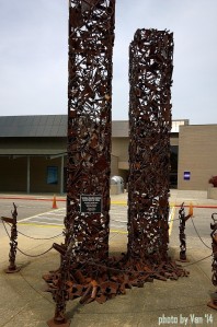 World Trade Center sculpture Oak Ridge TN